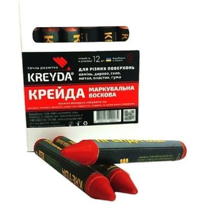 Крейда маркувальна (KREYDA червона 13 мм, набір 12 шт) за 1 шт. Крейда маркувальна (KREYDA червона 13 мм, набір 12 шт) за 1 шт.