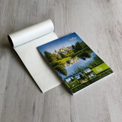 ЗК-21 Блокнот ф.А4 клеєний,48арк., блок офсет,клет ЗК-21 Блокнот ф.А4 клеєний,48арк., блок офсет,клет