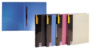 Папка скоросшиватель+карман, А5, 2 см, книжная развертка, ГГ 5069, SOZ