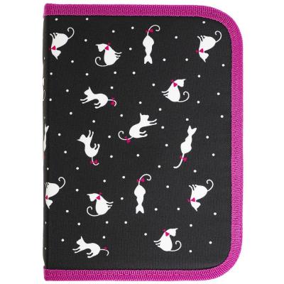 пенал 1-яр. пустий, поліестер, "Cats", 25003C