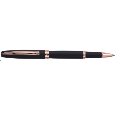 Ручка-ролер в подарунковому футлярі L, чорна, R38100.L.R