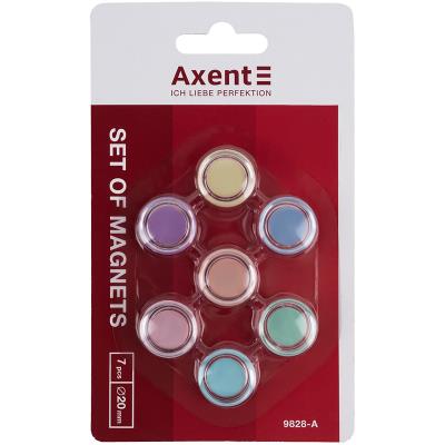 Набір магнітів 20 мм, 7 шт., Pastelini