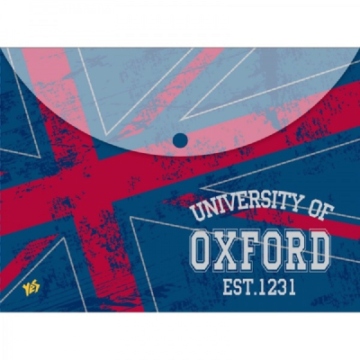 Папка-конверт на кнопці ф. А4 "Oxford" (491128) Папка-конверт на кнопці ф. А4 "Oxford" (491128)