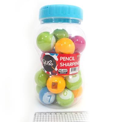 Точилка дитяча "Більярд " з контейнером, у банці, mix, Т1478 (1/24) Точилка дитяча "Більярд " з контейнером, у банці, mix, Т1478 (1/24)