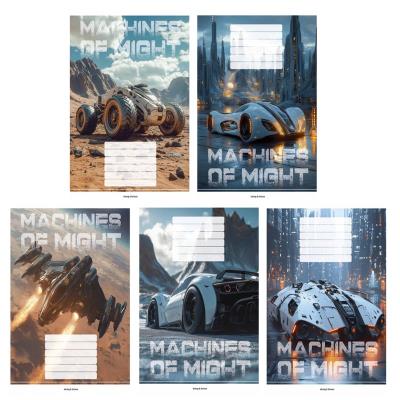 Зошит учнівський, 18арк., у клітинку, ВД-лак, Star