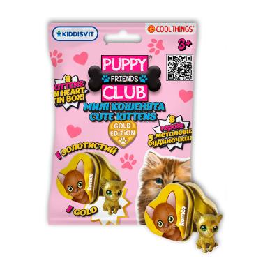 Фігурка-сюрприз COOL THINGS серії "Puppy club gold edition" – МИЛІ КОШЕНЯТА (в асорт.) Фігурка-сюрприз COOL THINGS серії "Puppy club gold edition" – МИЛІ КОШЕНЯТА (в асорт.)