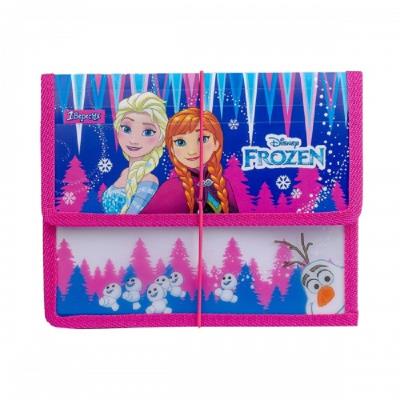 Папка для зошитів 1Вересня пласт. на резинці В5 "Frozen" Папка для зошитів 1Вересня пласт. на резинці В5 "Frozen"