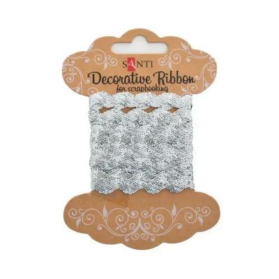 Декоративна стрічка "Хвиля срібна", 2м