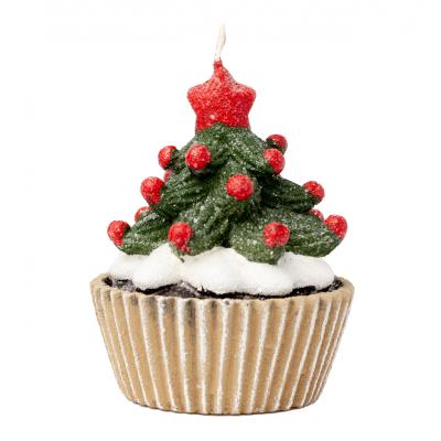 Свічка Yes! Fun "Новорічний мафін" 8см, парафін