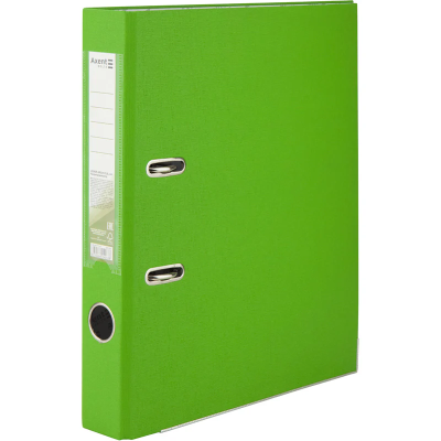 Папка-реєстратор одностор. PP 5 cм, зібрана ,салатовий 36453 10/50