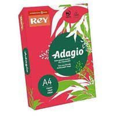 Папір кольор. А4/80 (500арк.) інт. Red 22 (червоний) REY Adagio