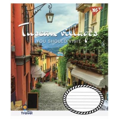 А5/60 кл. YES Tuscan villages, зошит для записів