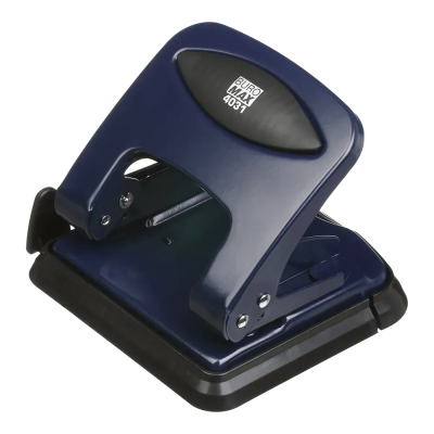 Діркопробивач металевий, (до 30арк.), синій