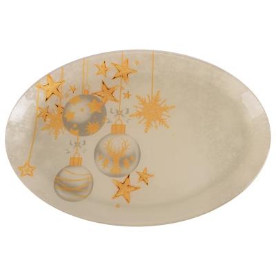 Блюдо VIVA NY BALLS/ 30*20 см/овал. (S441012A)