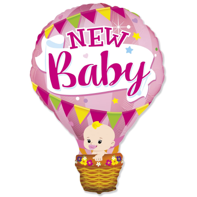 3207-3044 Кулька Ф Повітряна куля з дівчинкою