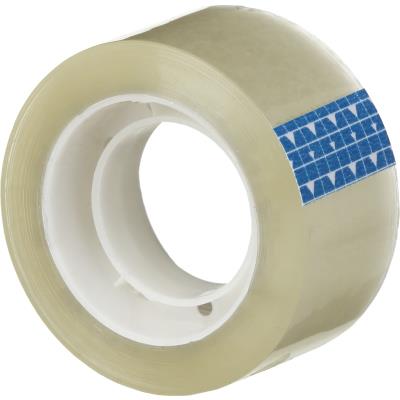 Клейка стрічка канцелярська 24 мм х 30 м /6шт., прозора ціна за 1шт