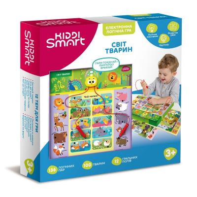 Електронна логічна гра KIDDI SMART – ВІКТОРИНА СВІТ ТВАРИН S2