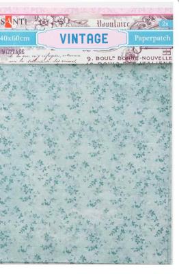 Бумага для декупажа, Vintage, Santi, 2 листа, 40*60 см Бумага для декупажа, Vintage, Santi, 2 листа, 40*60 см