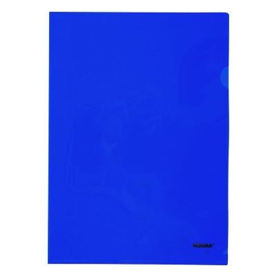 Папка-уголок А4, плотная, синяя, Norma 5024