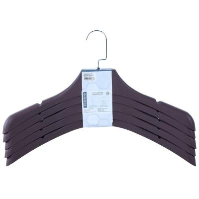 Вішалка велика 45,5*6см. (набір 5 шт.) (т.корич.) Вішалка велика 45,5*6см. (набір 5 шт.) (т.корич.)