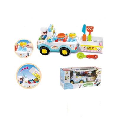 Музична машинка 838-60 машинка-кухня, батар, в коробці Музична машинка 838-60 машинка-кухня, батар, в коробці