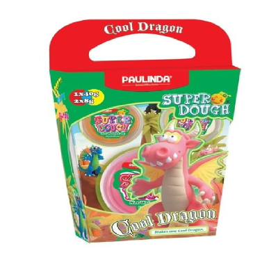 Маса для ліплення Paulinda Gool Dragon Дракон рожевий