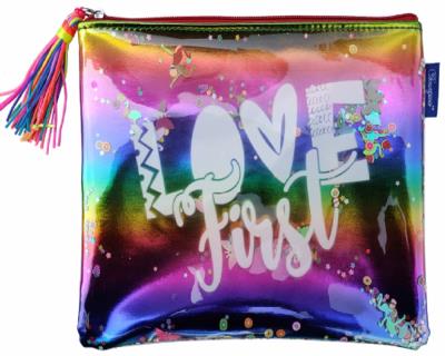 Папка шкільна, WB-2061, 34,5х26,5 см, А4, м'яка на блискавці 1 відд. Поліуретан,райдужна2 Папка шкільна, WB-2061, 34,5х26,5 см, А4, м'яка на блискавці 1 відд. Поліуретан,райдужна2