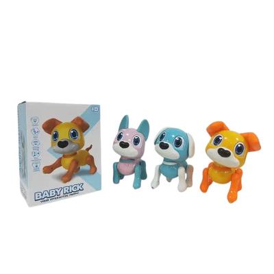 Тварина муз. песик арт. 881 (24шт) мікс 3 види, звук, ходить, короб. 17,3*14,1*22,6см