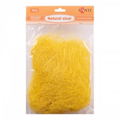 Сизаль натуральний SANTI, 30 г, колір жовтий