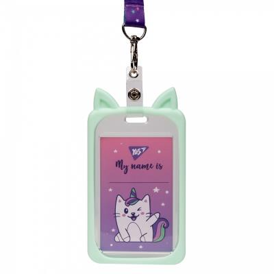 Бейдж на стрічці YES "Glamour", вушка, 940305 Бейдж на стрічці YES "Glamour", вушка, 940305