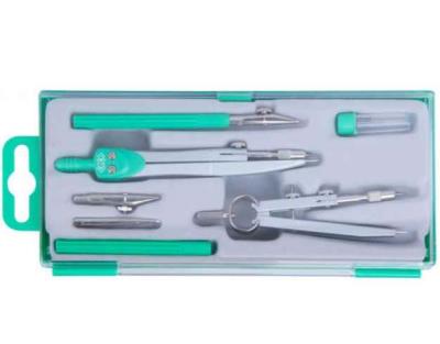 Готовальня Zibi, Basis 7 предметів, зелений, ZB.5306BS-04 (1/10/120) Готовальня Zibi, Basis 7 предметів, зелений, ZB.5306BS-04 (1/10/120)