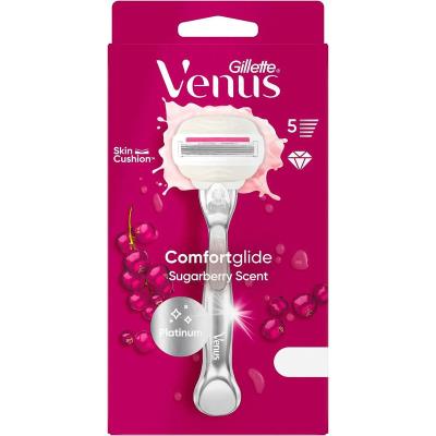 30516 GILLETTE VENUS ComfortGlide З запахом солодких ягід Бритва з 1 змінною касетою 30516 GILLETTE VENUS ComfortGlide З запахом солодких ягід Бритва з 1 змінною касетою