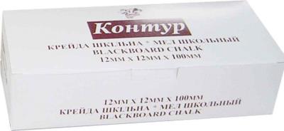 Мел белый 1 Сентября, "Школьная", 100 шт., квадратная Мел белый 1 Сентября, "Школьная", 100 шт., квадратная