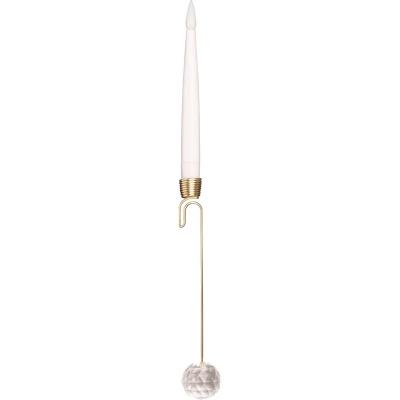 Набір свічок Novogod'ko "Antigravity" з кристалом, 32см, 3 шт., LED