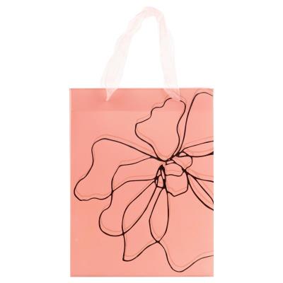 Пакет пластиковий подарунковий 25х19см, Peachy Mood 04