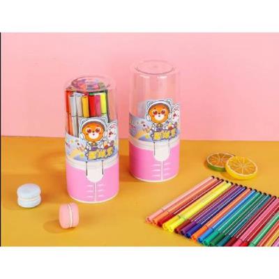 Набір фломастерів Aodemei "Bear", 36шт., банка 6120-36 