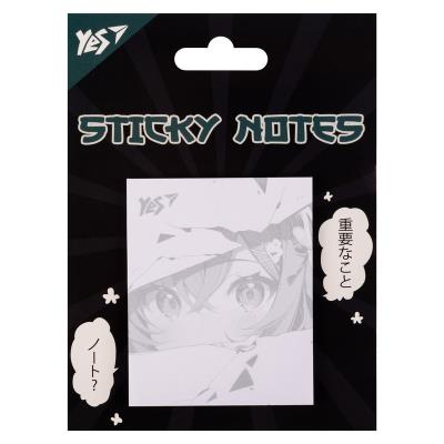 Папір з липким шаром Yes фігурний "Anime" 40 аркушів Папір з липким шаром Yes фігурний "Anime" 40 аркушів