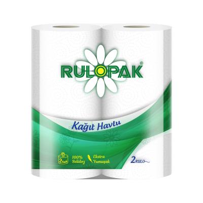 Рушники паперові Rulopak у рулонах 2 шарові, 10 м, 21,5х12,5 см. (80 аркушів), білі R2641 (1/6) Рушники паперові Rulopak у рулонах 2 шарові, 10 м, 21,5х12,5 см. (80 аркушів), білі R2641 (1/6)
