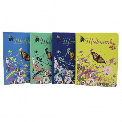 Щоденник тв."Метелики"шт.шкіра+UF лак, D2020 18 Щоденник тв."Метелики"шт.шкіра+UF лак, D2020 18