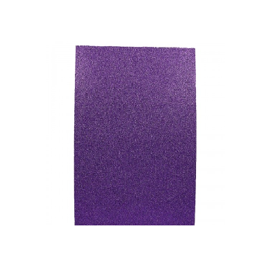 Фоамиран EVA 1.7 ± 0.1MM "Темно-фиолетовый" GLITTER HQ A4 (21X29.7CM) 10шт / уп., 17GLA4-072