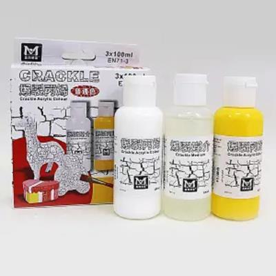 Набір акрилових фарб для кракелюра 3*100 мл AMCA0100M Набір акрилових фарб для кракелюра 3*100 мл AMCA0100M