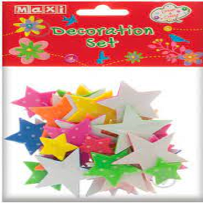 Набір для декорування "Зірки у горошок" (1/20/160) Набір для декорування "Зірки у горошок" (1/20/160)