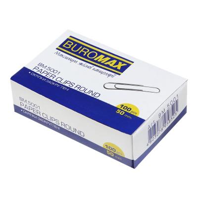 Скріпки нікельовані 50мм,100шт