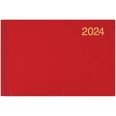 Щотижневик 2024 кишеньк. Miradur з/т червоний Щотижневик 2024 кишеньк. Miradur з/т червоний