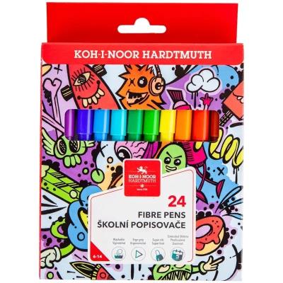 Фломастери Teenage, набір 24 кол, картон Фломастери Teenage, набір 24 кол, картон