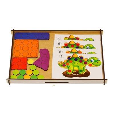 Игрушка Мозаика "Динозаврики" Игрушка Мозаика "Динозаврики"