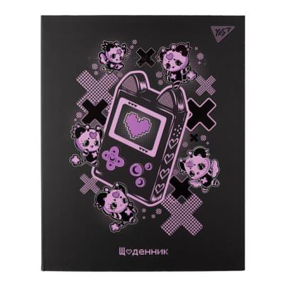 Щоденник шкільний YES інтегральний Black angels, А5, 40 аркушів