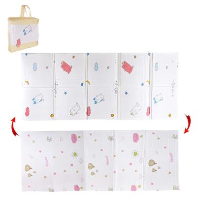 Ігровий термо килимок двохстор. арт. C9811 (25шт) складний, матеріал XPE, 175*70*0,8 см у сумці