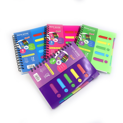 DSCN0742 Зошит на спіралі "ABCD" клітина, A5 P120 70G 1шт/єтік