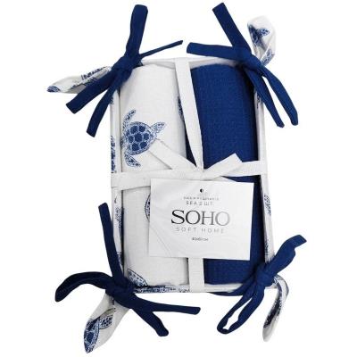 Кухонний текстиль SOHO Наб. руш. 40*60см бавовна 100% Sea хліб. 2 шт. (BS 45561)